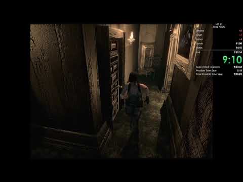 (Console WR) Jill Invisible Enemy Any% Speedrun 1:24:50
