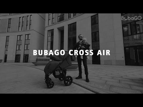 Миниатюра изображения товара Детская прогулочная коляска Bubago Model Cross Air / BG 114-1 (лилово-серый)