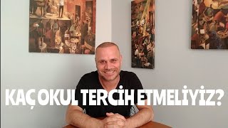 Konservatuvar Oyunculuk Bölümü Yetenek Sınavında kaç tane tercih yapmalıyız?