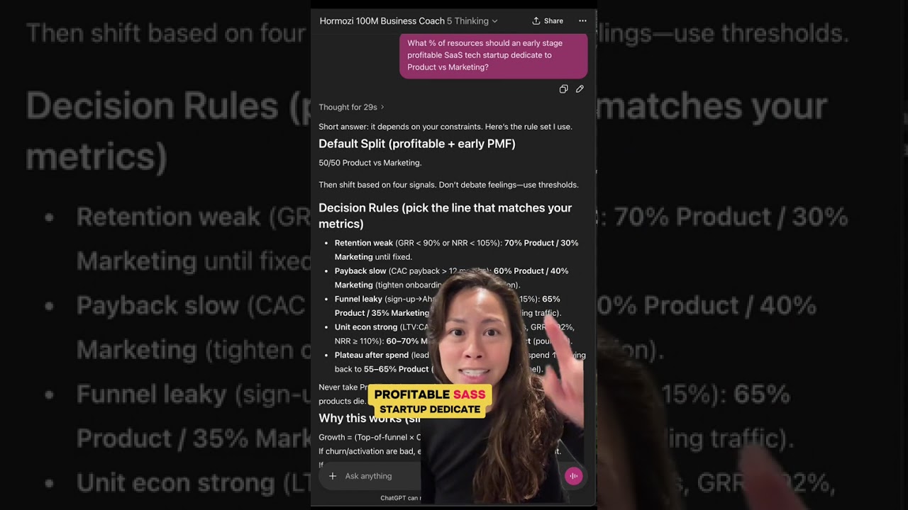 FREE Hormozi AI Coach in your pocket, loaded up with his best business frameworks and teachings. I u