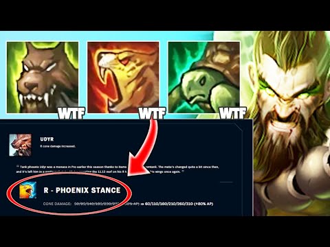 BALANCED...THEN RIOT F*&CKED UP AND DID THIS! NEW BUFFED UDYR! League of Legends Gameplay