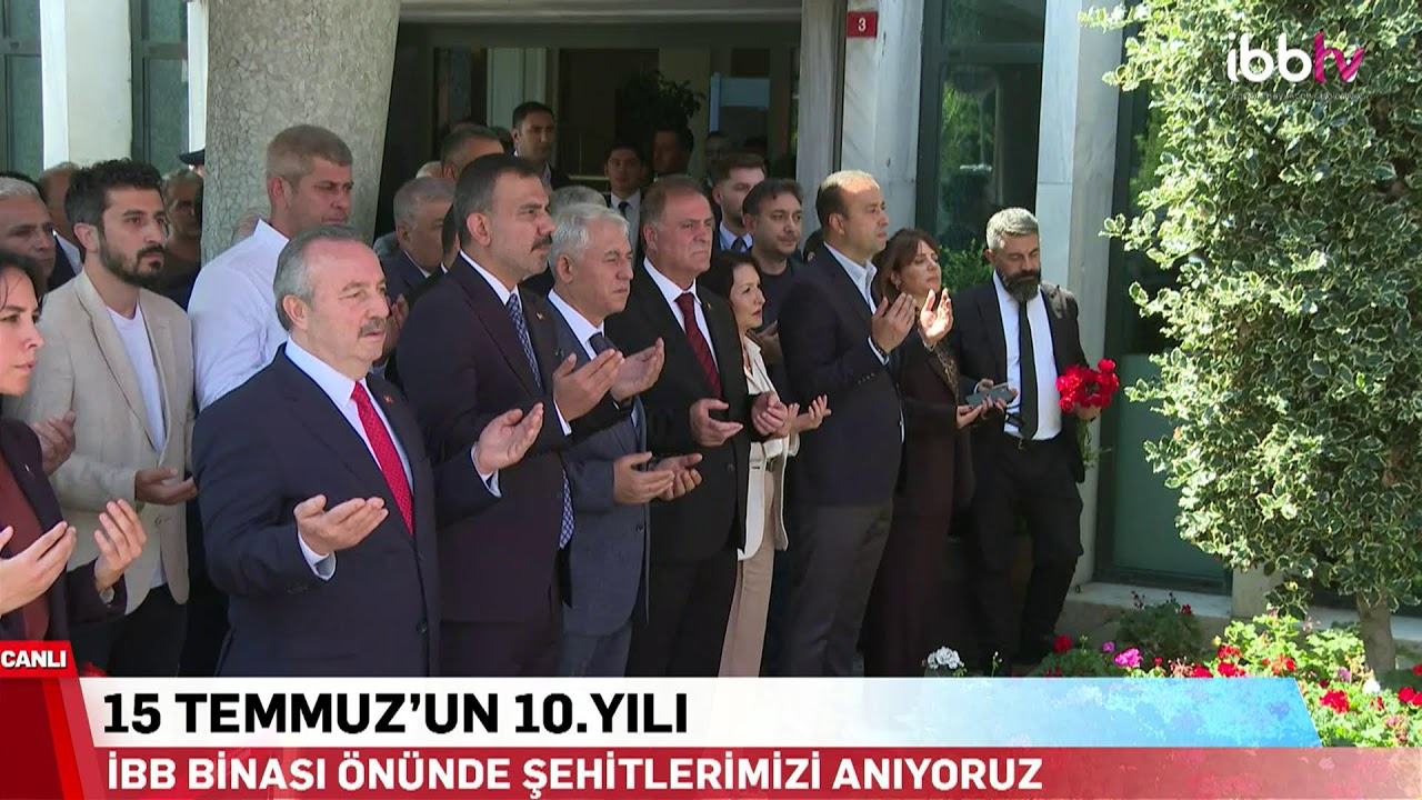 15 TEMMUZ ŞEHİTLERİMİZİ SARAÇHANE’DE ANIYORUZ