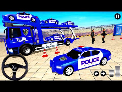 Grand Police Vehicles Transport Truck Driving Simulator Game - Android Gameplay