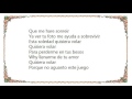 Frankie J - Volar Lyrics