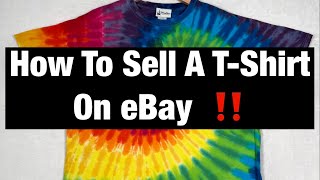 How To Sell A Shirt On eBay! Step By Step Tutorial!