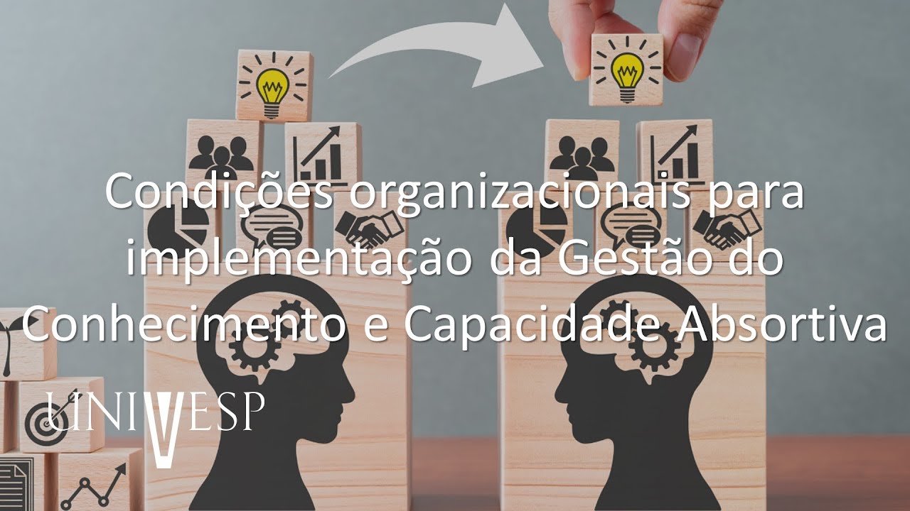 Aprendizagem e Gestão do Conhecimento - Condições organizacionais para implementação da Gestão do...