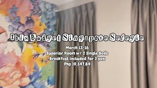 HOTEL TOUR: Ibis Budget Hotel Selegie, Singapore | with breakfast options
