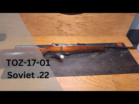 TOZ-17-01; a Soviet .22 bolt action rifle from Tula