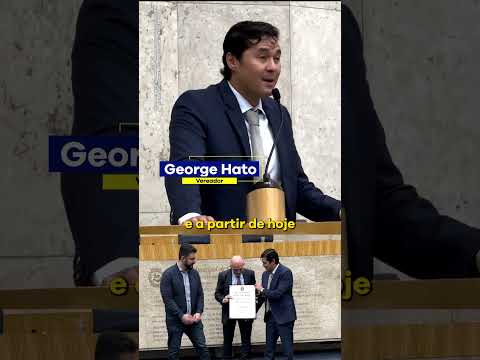 Título de Cidadão Paulistano ao Wallid Ismail  - George Hato Vereador (Mais Esporte Menos Remédio)