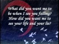 Rains - Look In My Eyes lyrics 