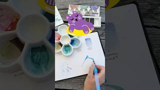 The Delicate Art of Dragonfly Painting 🧚 #shorts #art #artsupplies