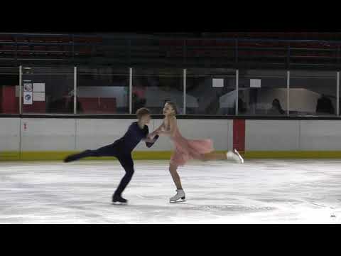 Mariia Pinchuk & Mykyta Pogorielov (UKR) Free Dance 2021 Open D'Andorra Cup