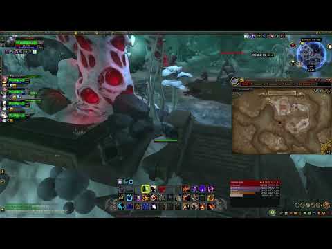 WoW: The Underrot. Map, Exp(%), Time, all Bosses