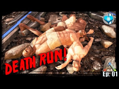 THE DEATH RUN!  - VANILLA ARK: Survival Evolved - Gaming Evolved Ep. 01