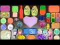 Mixing All My Slimes Relaxing Slimesmoothie Satisfying Slime Video 592