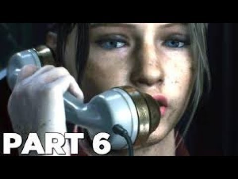 RESIDENT EVIL 2 REMAKE Walkthrough Gameplay Part 6 - TYRANT  (RE2 CLAIRE)