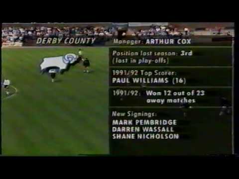 1992-93 Peterborough Utd 1 Derby County 0 - 15/08/1992