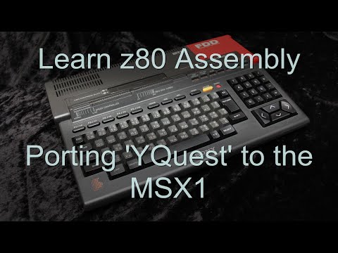 Yquest: MSX1 Specific code - Lesson YQuest8