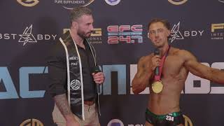 FMG International Gold Coast 2025 backstage interview with Ryall