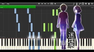 Mayoiga 迷家 ED - Ketsuro (Piano Synthesia+Tutorial+Sheet)