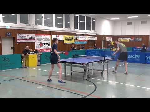 Guman vs Laurens Devos Effeltrich vs TTC Weinheim 20191012 Tischtennis 3  Bundesliga Stativ  7