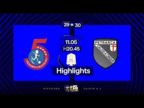 Italservice Pesaro-Vinumitaly Petrarca 4-3 | 29ª giornata | Serie A 2024/2025 | Highlights