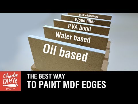The BEST Way to Paint and Seal MDF Edges - Video #3