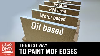 The BEST Way to Paint and Seal MDF Edges - Video #3