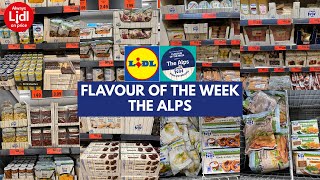 FLAVOUR OF THE WEEK: THE ALPS AT LIDL FROM THURSDAY 23 FEB 2023 | LIDL HAUL | TRAVELANDSHOP WITH ME