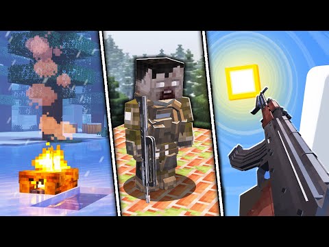 How to turn Minecraft into the PERFECT Zombie Apocalypse !(1.20.1)