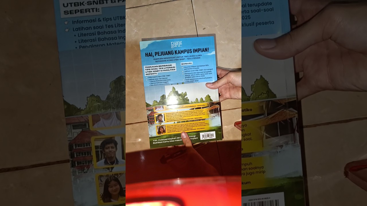 Unboxing Buku Kita UTBK SNBT 2025 Dari Ruang Guru