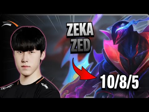 HLE Zeka MIDDLE Zed vs Lulu | 15.10