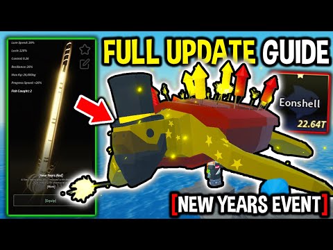 FULL UPDATE GUIDE To NEW YEARS EVENT in Roblox Fisch