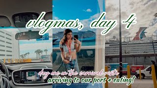 VLOGMAS, DAY 4 🎁✨ // DAY ONE ON THE CARNIVAL VISTA !! 🌊🚢🫧💝.