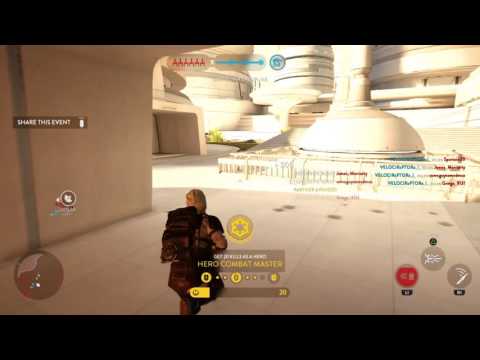 EXPLOSIVE RUSH+HURRICANE STRIKE=10KILLS IN 10SEC'S (SWBF)