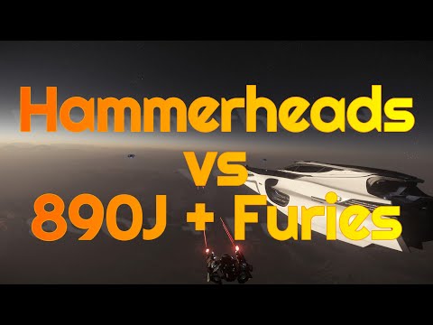 Hammerheads vs Furies & 890J - The Wildcards vs. Ravenbound - Escort Duty!