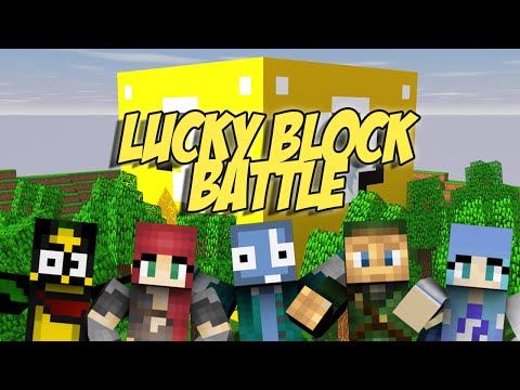 Minecraft : CUBO LUCKY BLOCK - ATTACCHI ALLE SPALLE !!!!