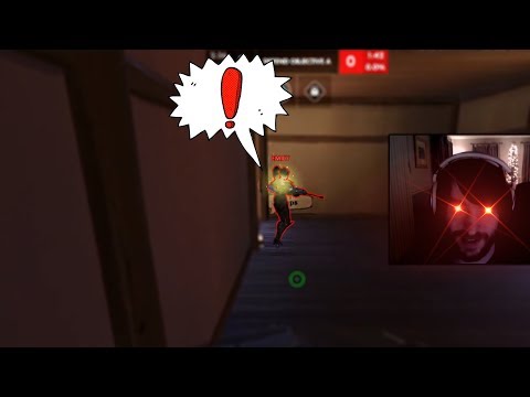 harbleu flanks the widow - Overwatch