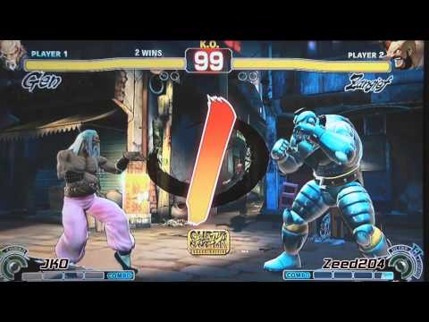 FFTF 3 SSF4AE Top 8 - JKO vs Zeed204