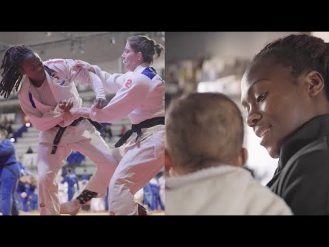 From Olympic champion to superhero mom - Clarisse Agbegnenou💪