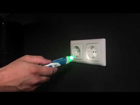 PeakTech 1031, 1032 Non-Contact AC-Voltage Detectors - Deutsch