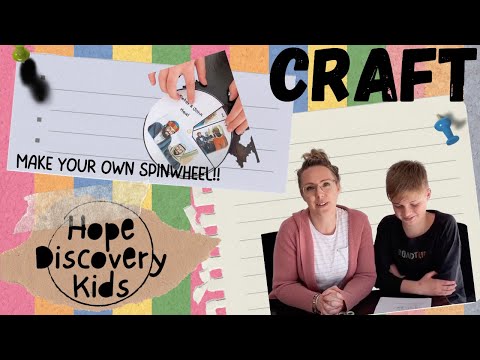 Peter Heals a Begger Spinwheel | Kids Craft