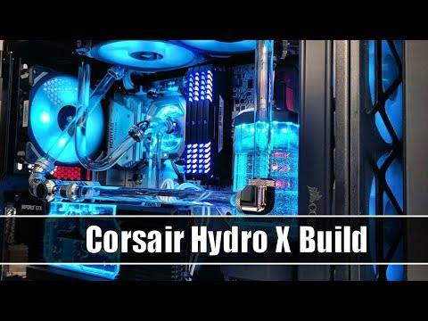Corsair Hydro X Test Teil 4 - Custom Cooling Timelapse Build