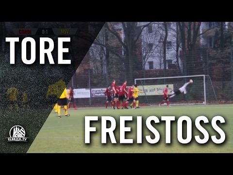 Freistoß von Marcin Herzog (Meiendorfer SV) | ELBKICK.TV