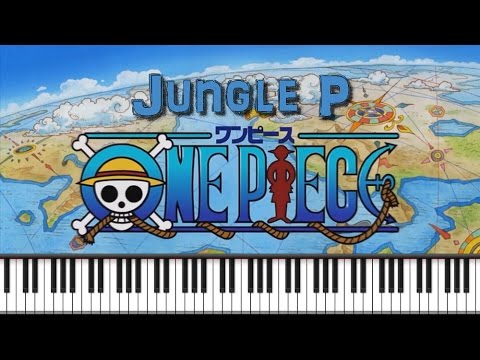 Synthesia [Piano Tutorial] One piece Opening 9 - Jungle P