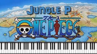 Synthesia [Piano Tutorial] One piece Opening 9 - Jungle P