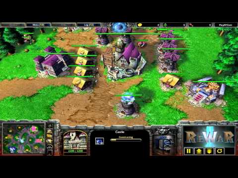 HPE.Yumiko(HU) vs Lucifer.M.Zero(UD) - Game 1 - WarCraft 3 gameplay - RN391