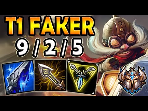 T1 Faker CORKI MID vs GALIO - Patch 10.16 Ranked Korea ✔️