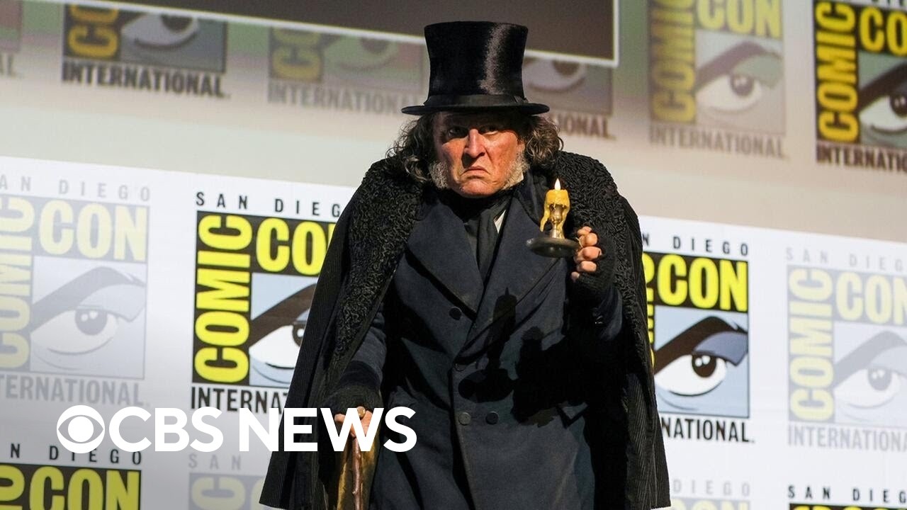 Video: Johnny Depp appears as Ebenezer Scrooge at San Diego Comic-Con 2026