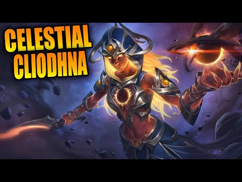 EASILY MY FAVORITE CLIODHNA SKIN! GALACTUS LOOKIN - Masters Ranked Duel - SMITE